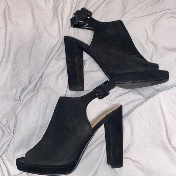 Shoes - Block Heel Mule Slingback